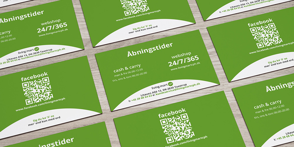 living mart cph businesscard